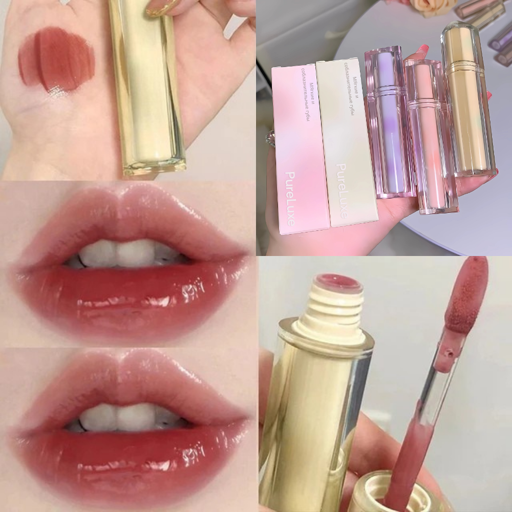 Заголовок : Iced Tea Mirror Lip Glaze – водянистый блеск для губ, водостойкий, увлажняющий, 3–3,5 г