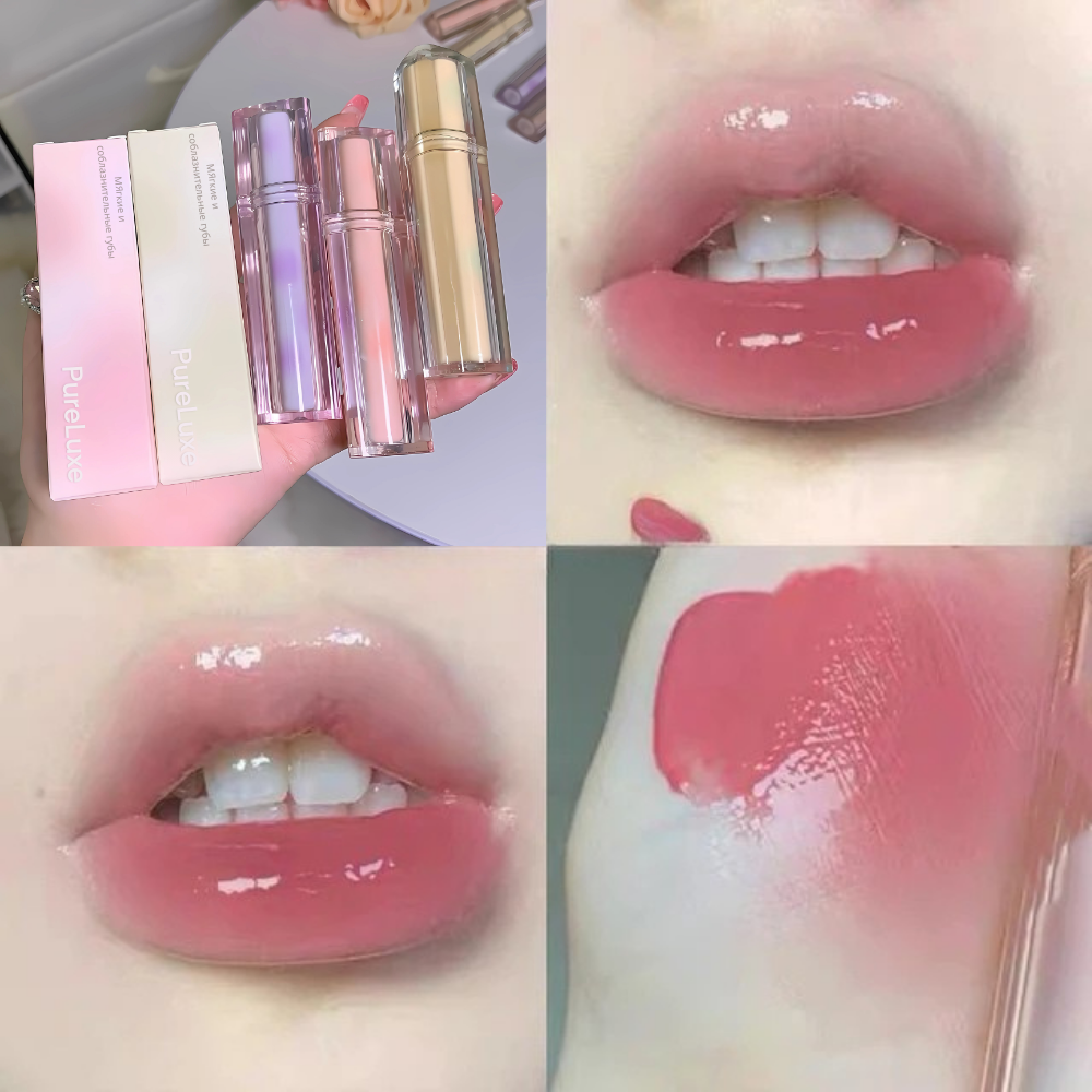 Заголовок : Iced Tea Mirror Lip Glaze – водянистый блеск для губ, водостойкий, увлажняющий, 3–3,5 г
